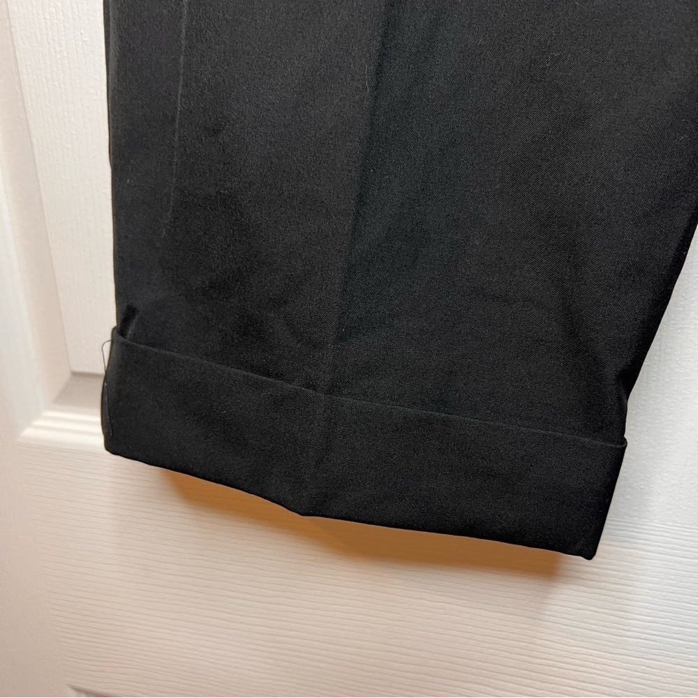 The Limited The Black Collection Drew Fit Bermuda Dress Shorts Cuffed Size 6 GUC - Picture 2 of 6